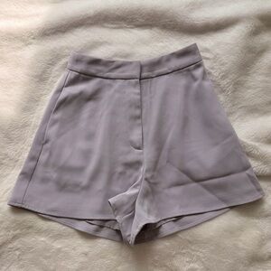 NWOT Love Bonito High Waist Lilac Women's Shorts size XS